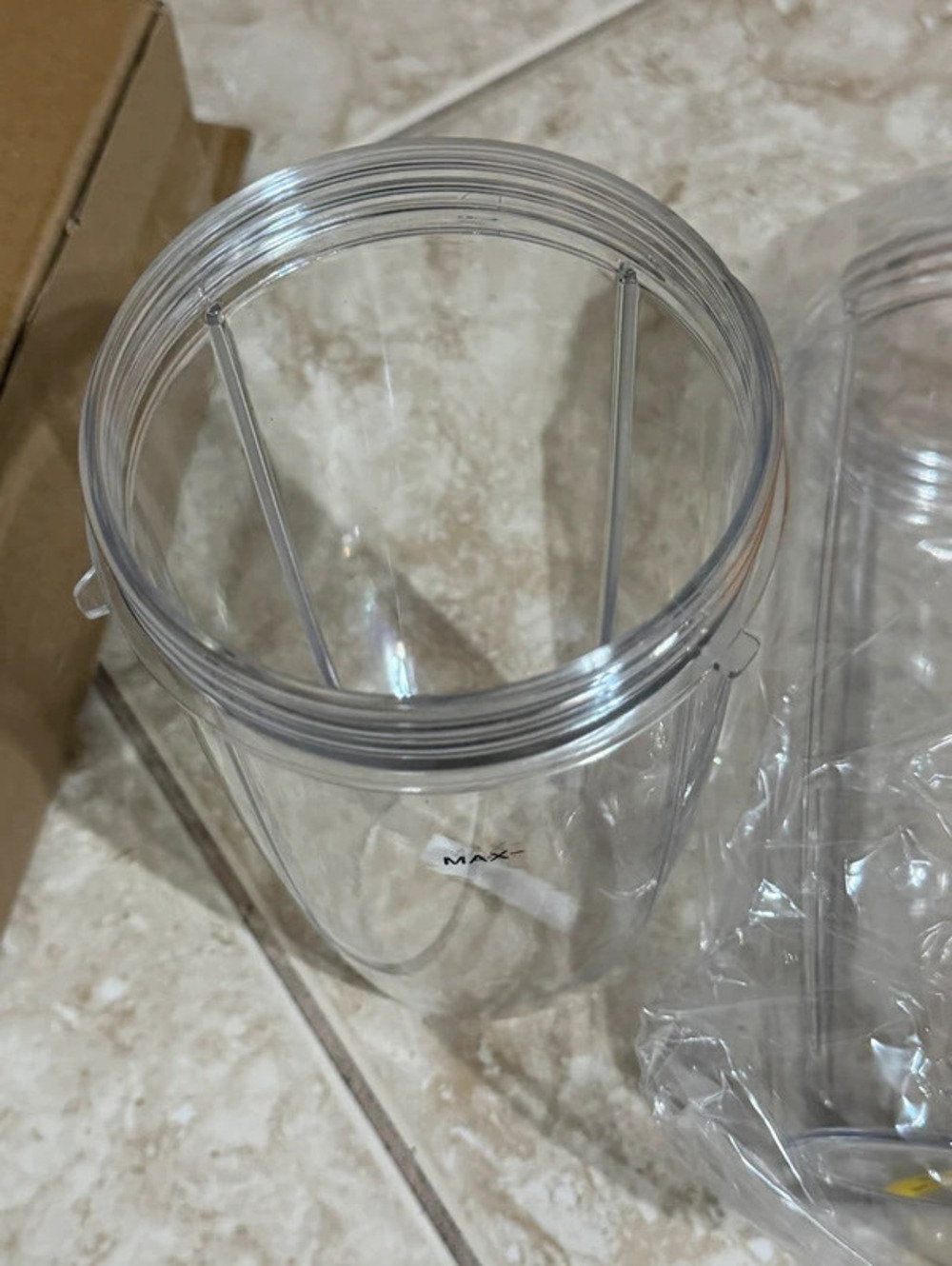 NutriBullet Replacement Cup 32oz Clear Plastic